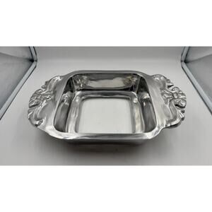 VTG Mexican Fleur de Lis Pyrex Holder fits a 8 x 8 Pyrex brand casserole dish.